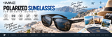 4MINE Polarized Sunglasses for Men & Women – UV400 Protection, Lightweight TR90 Frame, Category 3 Lenses